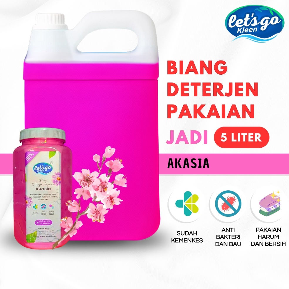 KODE Q87U CODBiang Deterjen Pakaian PREMIUM jadi 5 LITER sudah izin KEMENKES 1 Aman  By Lets Go Klee