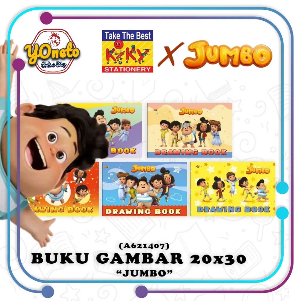 

Buku Gambar Kiky 20x30 (10 Lembar)