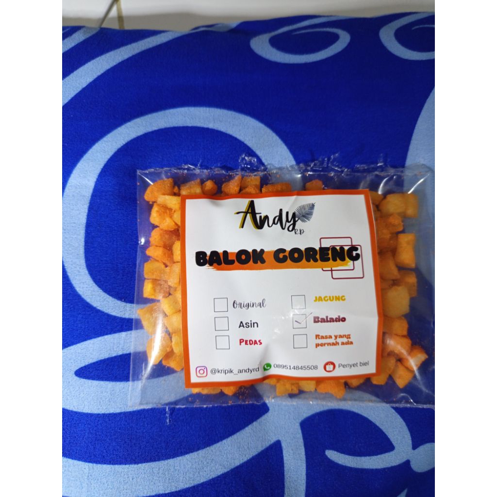 

Balok Goreng Balado