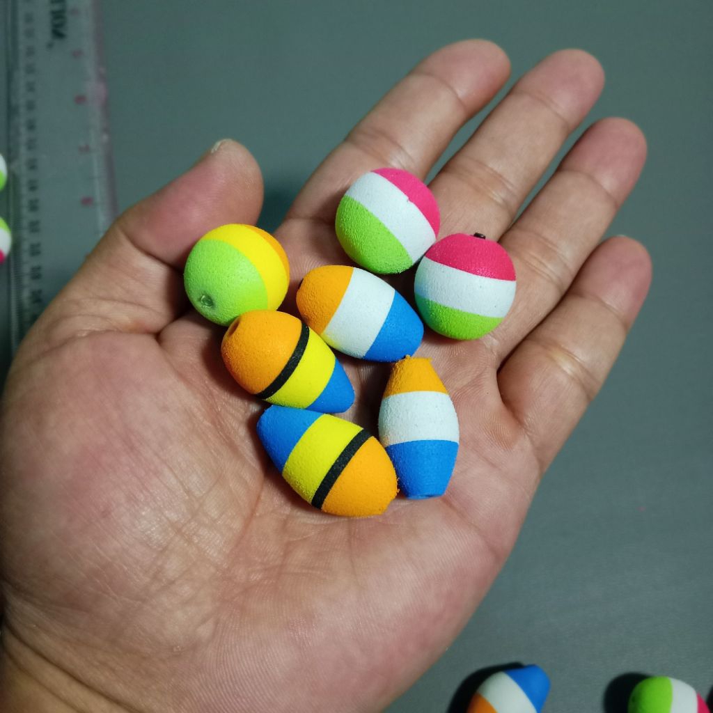 Pelampung Pancing Spon Bolong | Kambangan Busa Belanak