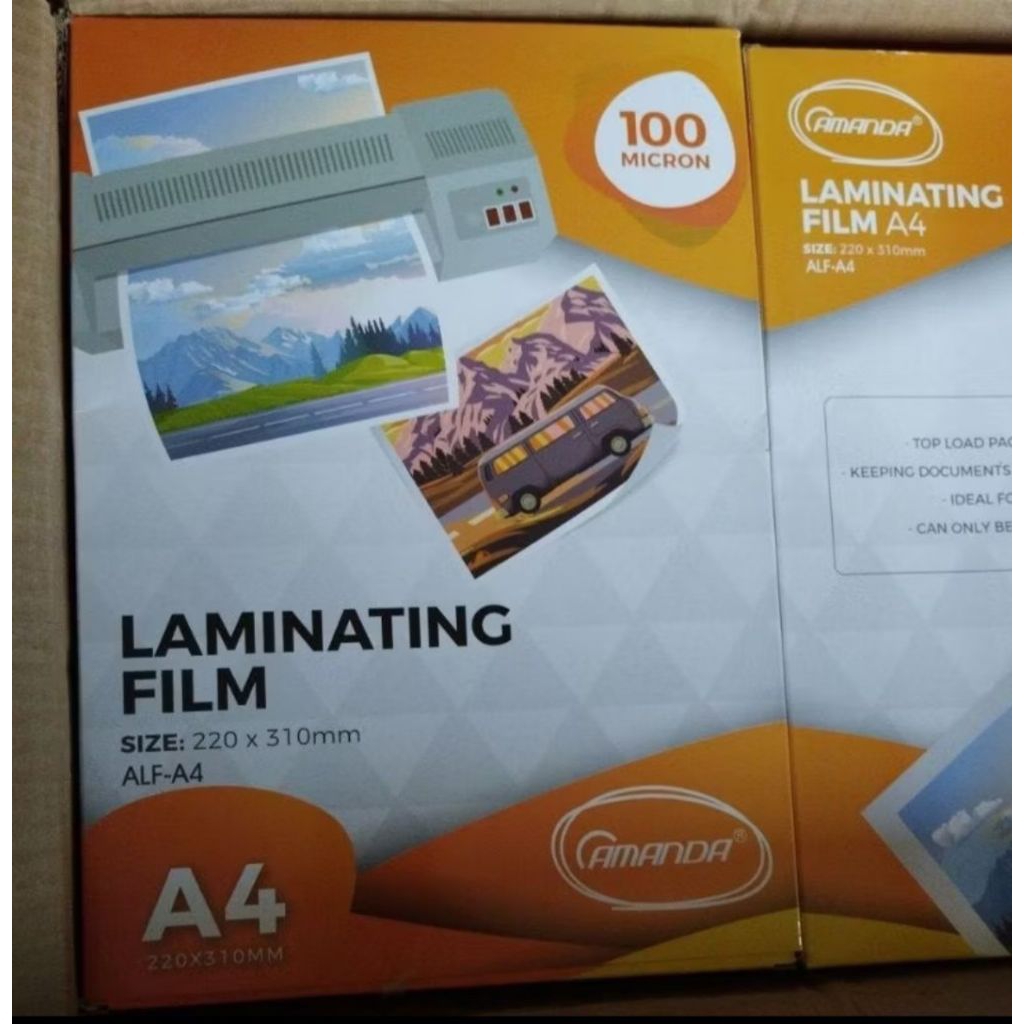 

PLASTIK LAMINATING MERK AMANDA BIJIAN ECERAN