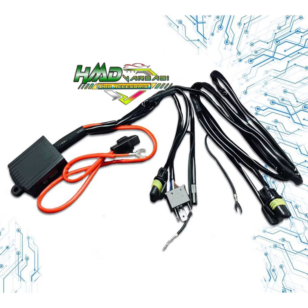 KABEL RELAY SET HID PREMIUM - KABEL RELAY SET 2 BI - LED