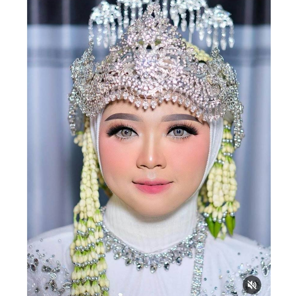 Melati Pengantin Hijab Melati Asli Set Pria Wanita