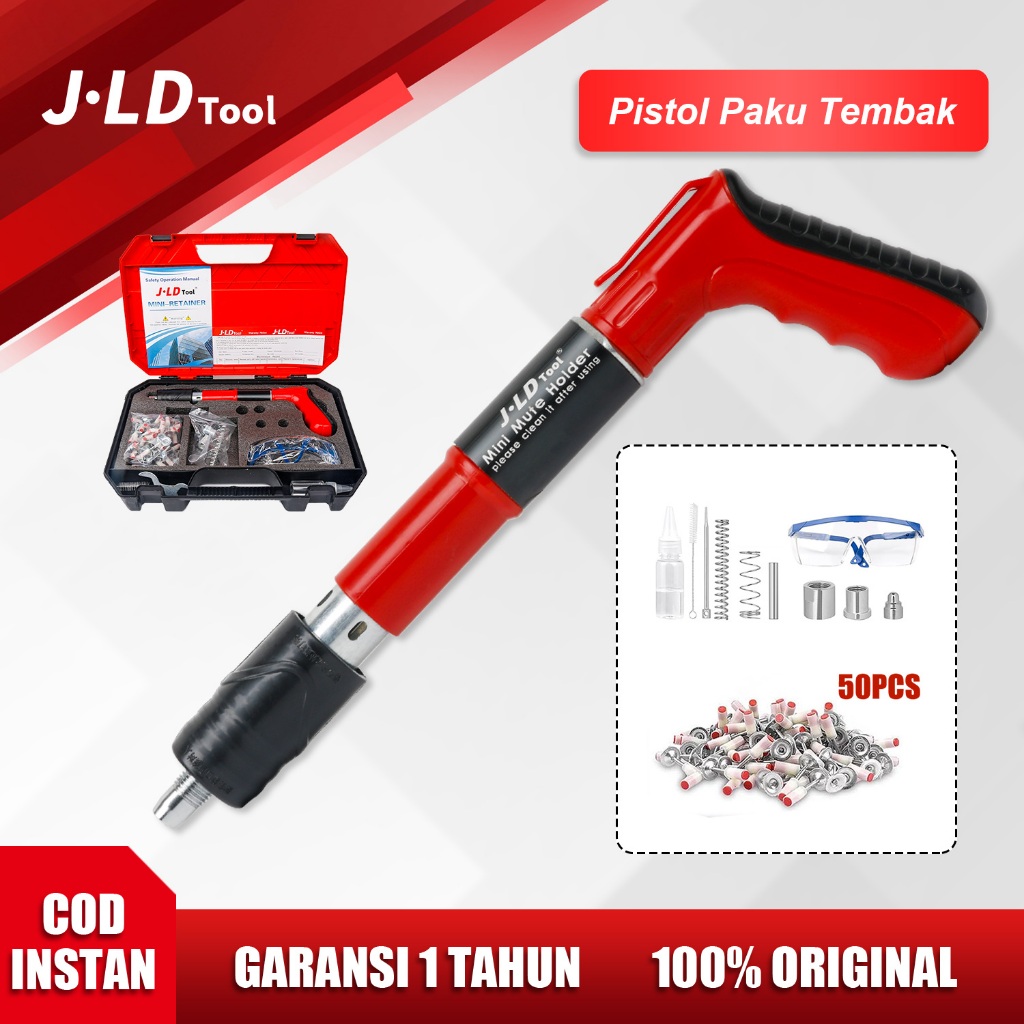 logistuff - JLD Paku Pengencang Alat paku tembak beton Nail paku tembak manual Mesin Paku Beton