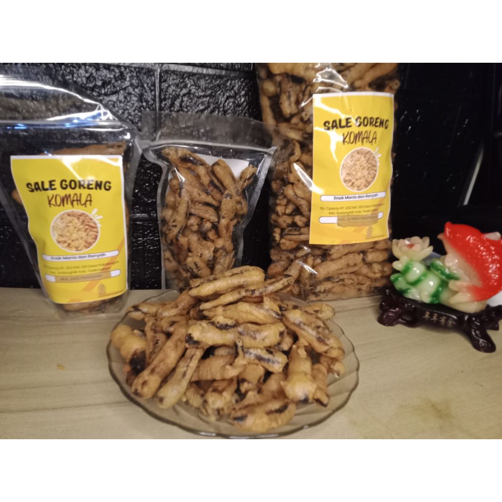 

sale goreng pisang Komala Tasikmalaya makanan ringan 1kg enak manis renyah