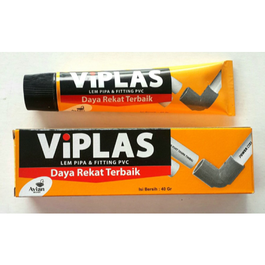 LEM PIPA VIPLAS 40 CC/LEM PVC VIPLAS TUBE