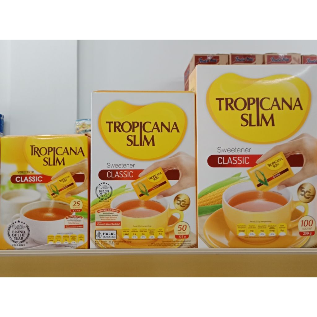 

Tropical Slim Classic Sachet [25s/50s/100s]