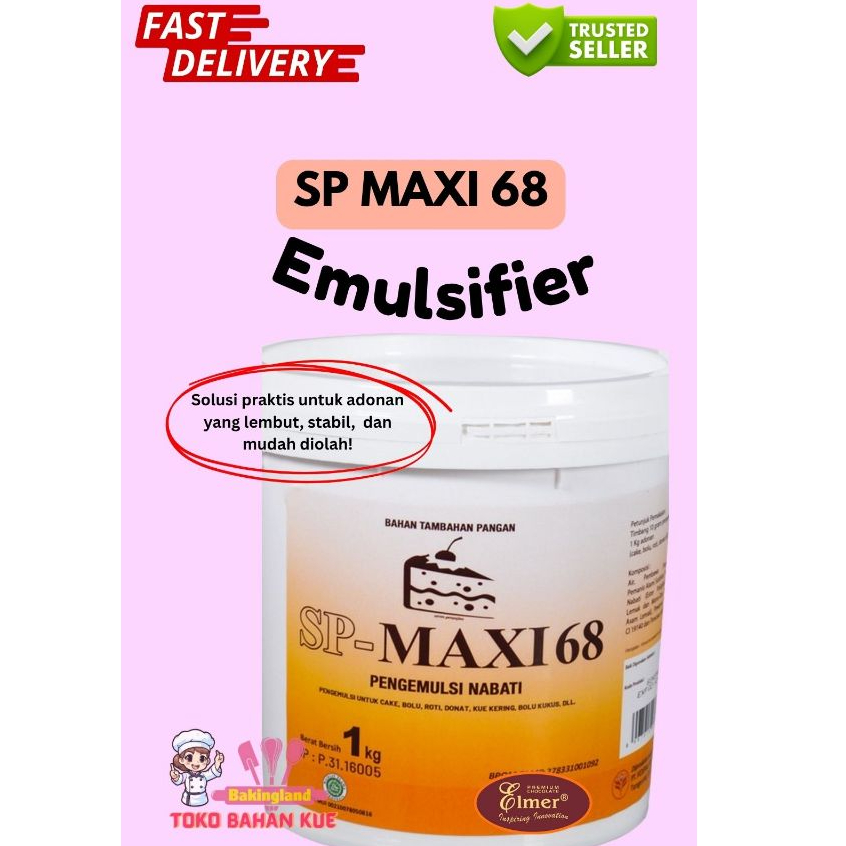 

Pengembang cake Emulsifier SP MAXI 68 1kg
