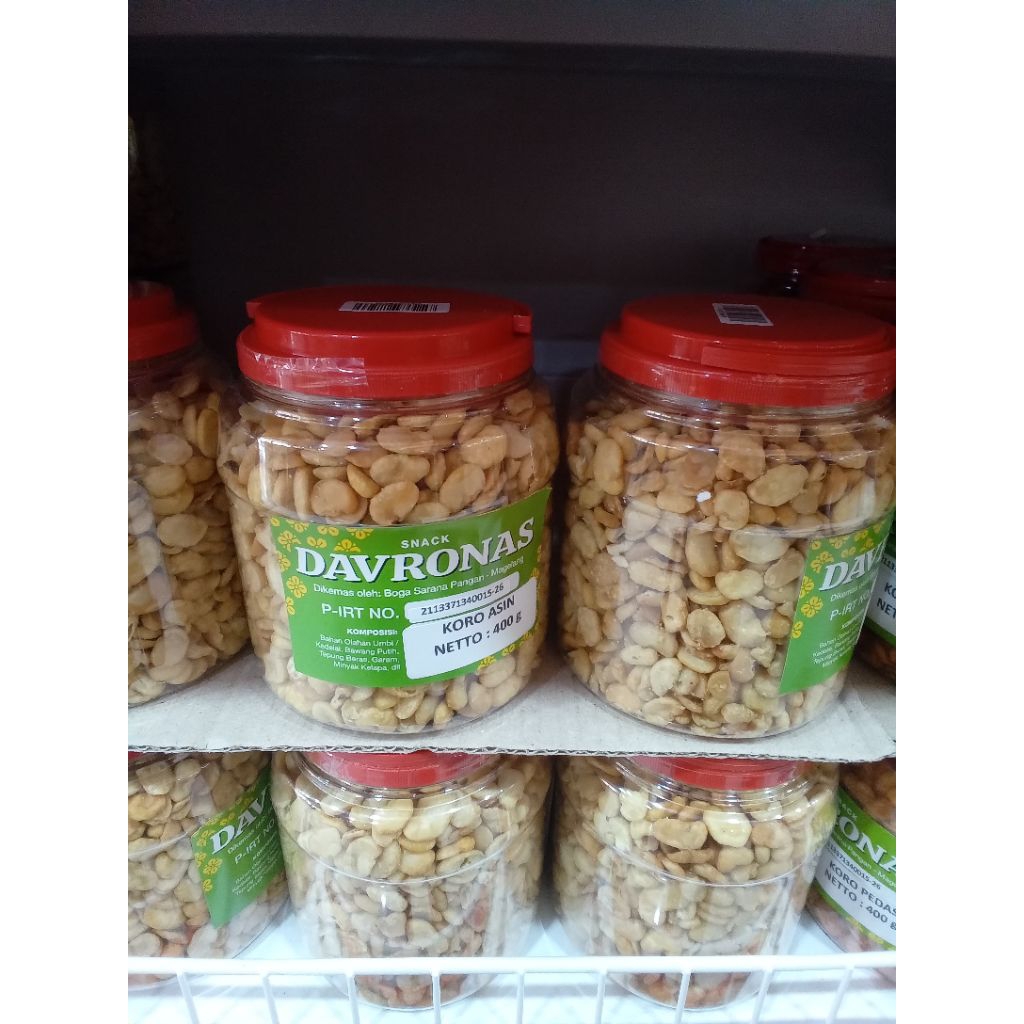 

Kacang Koro Asin Toples