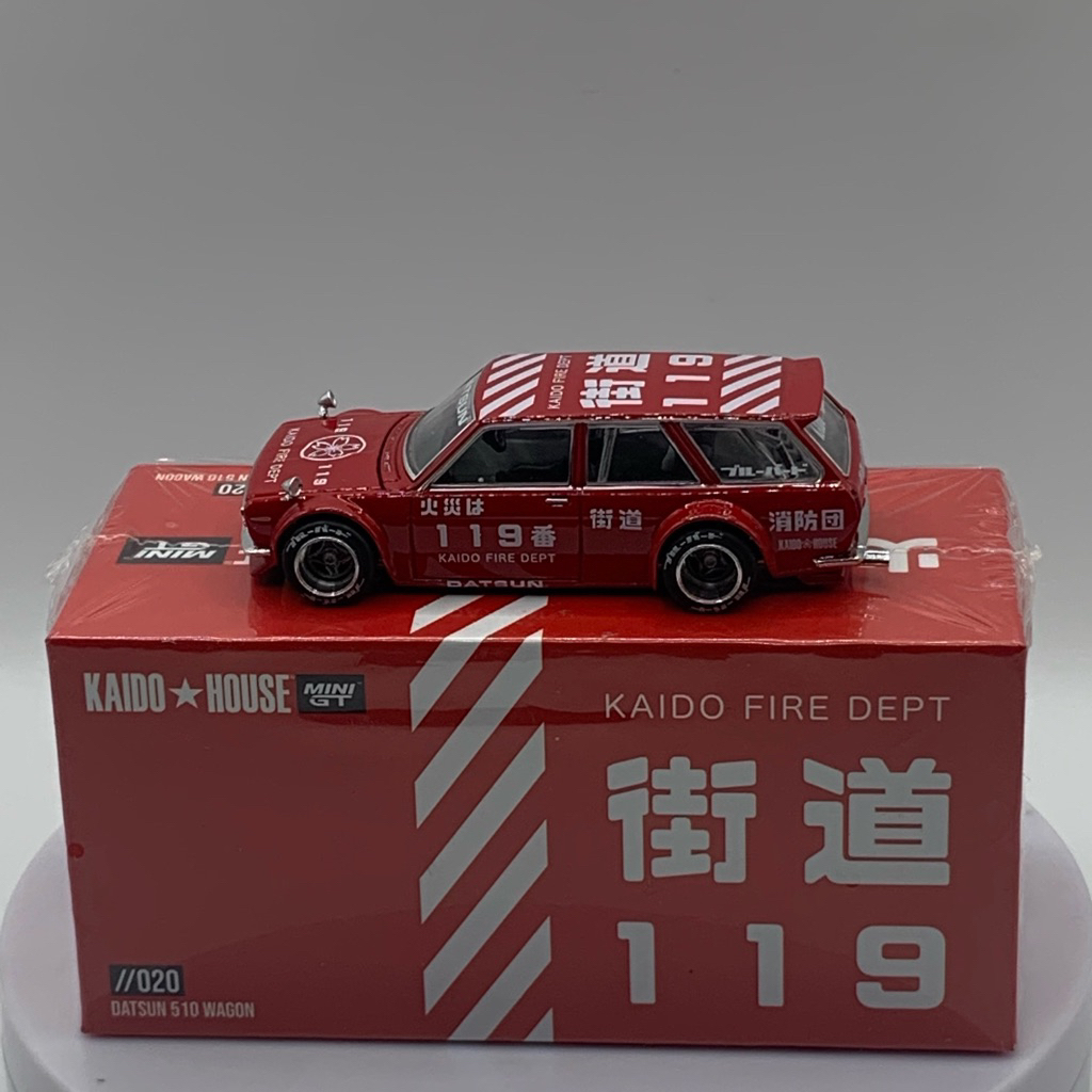 Kaido House Datsun Wagon Fire Dept Unsealed