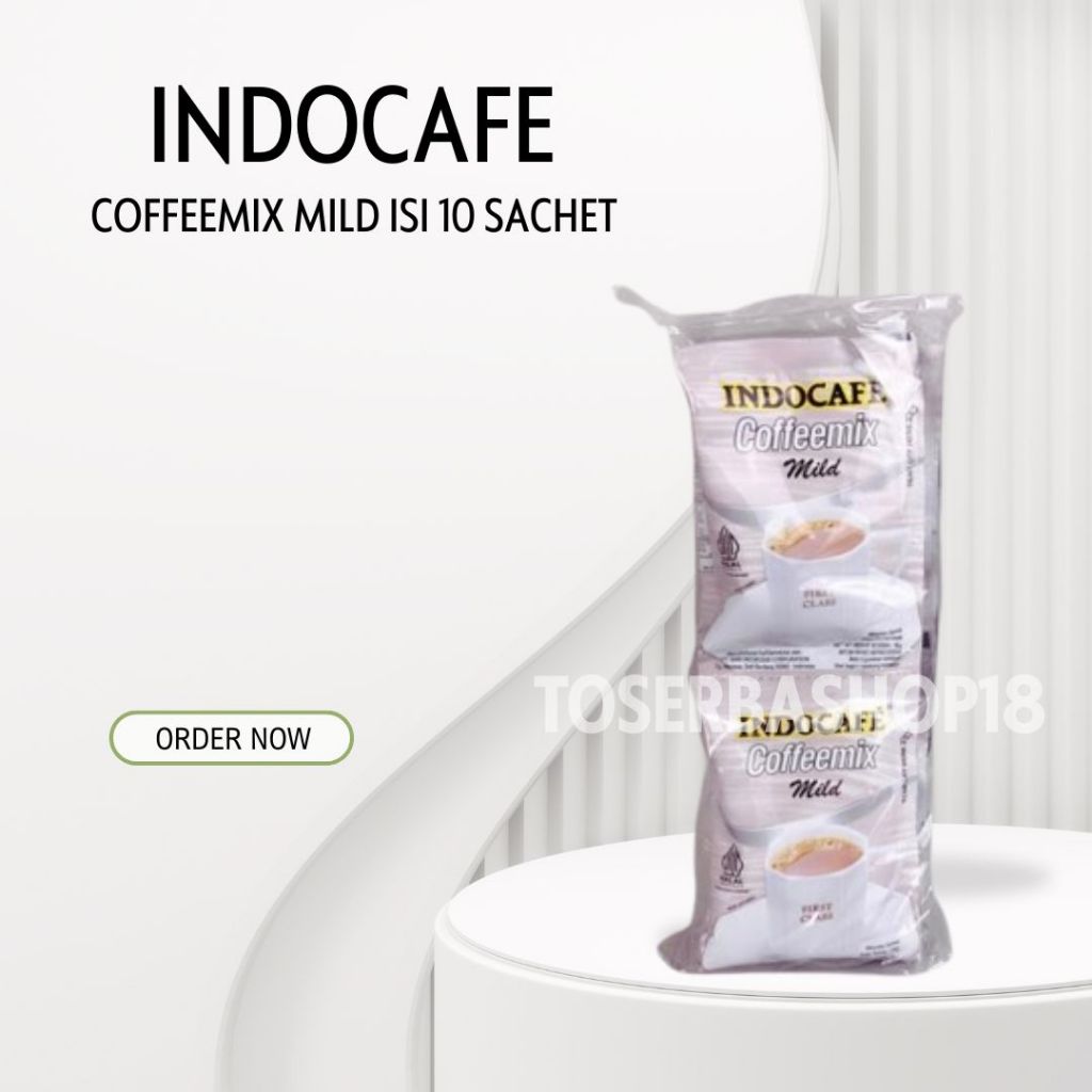 

Indocafe Coffeemix Mild / 1 Pack isi 10 Saset x 18gr