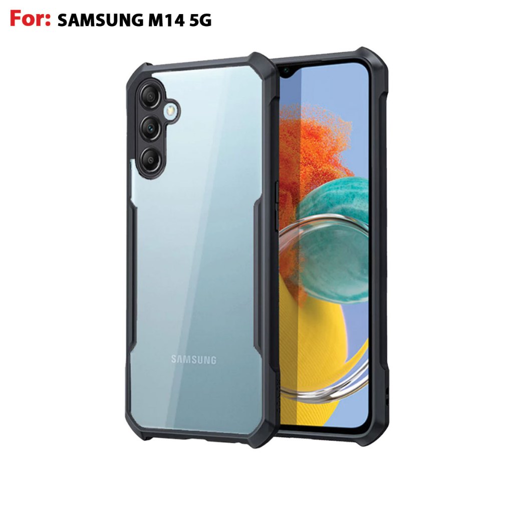 Case M14 5G Armor Fushion Transparent Casing