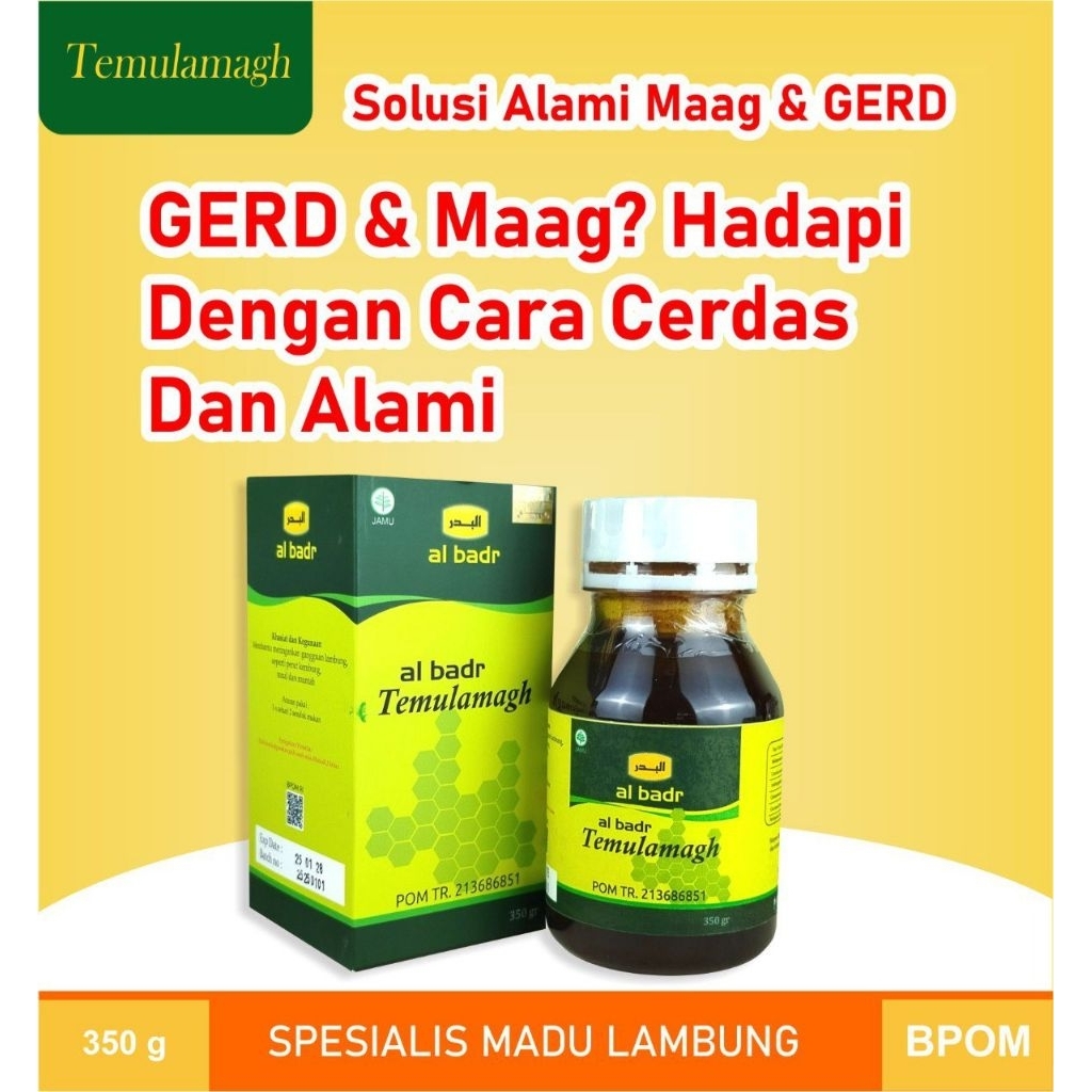 

Madu Temulawak 350gr menambah nafsu makan maag