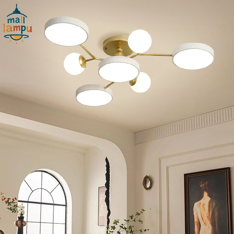 OneKlik - Minimalis Lampu Gantung Ruang Tamu Lampu Hias Plapon Ruang Tamu Lampu Kamar Tidur Estetik