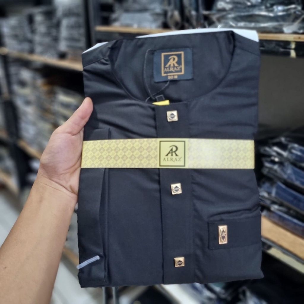 Gamis Alraz Jubah Premium Oblong Lengan Pendek Nasai