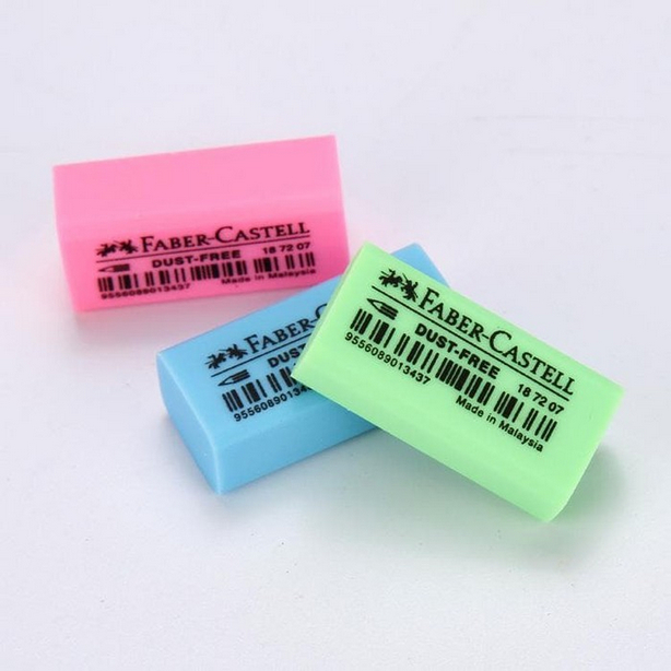 

(1 PCS) PENGHAPUS FABER CASTEL KECIL WARNA-WARNI 187205 COLOUR ERASER / M21 STATIONARY