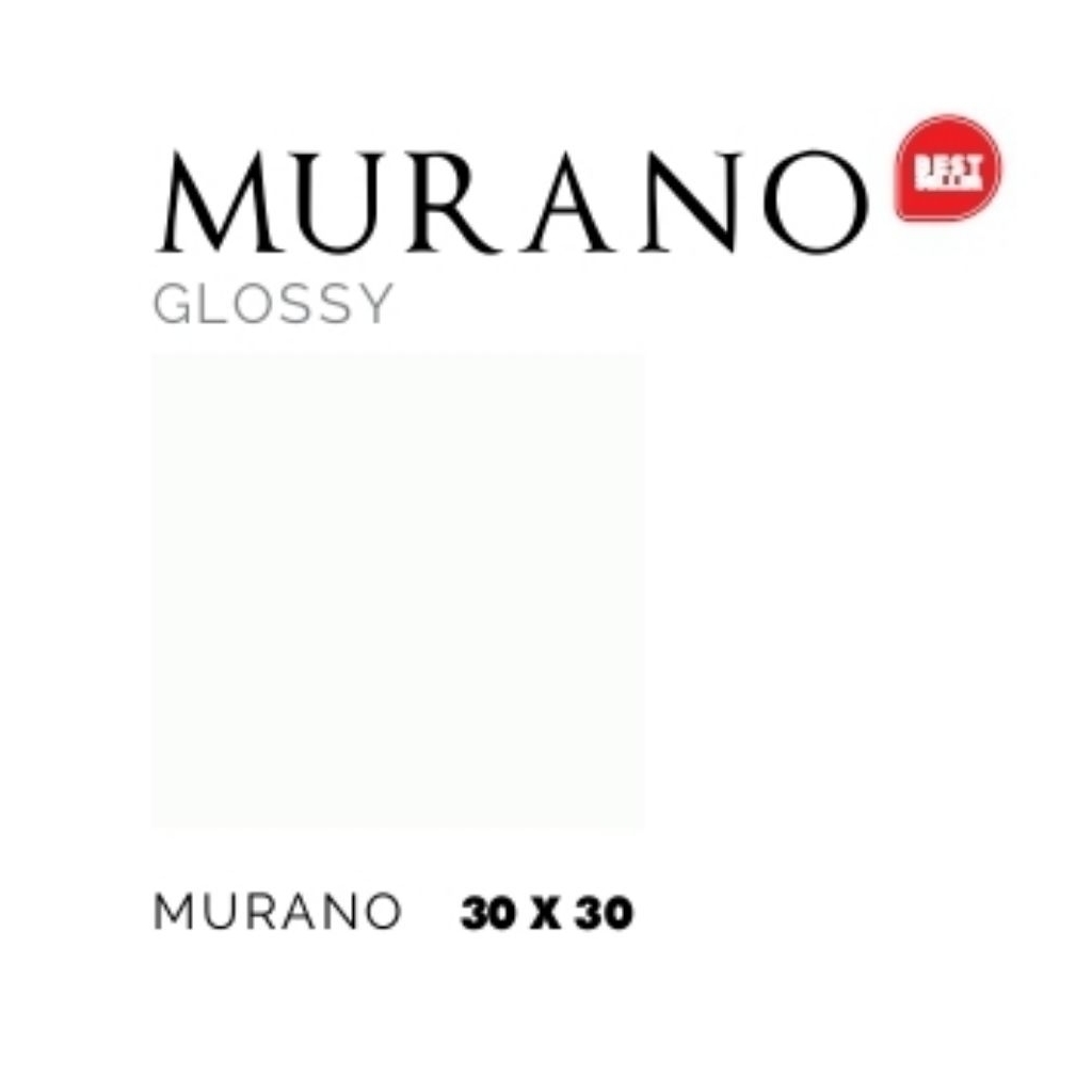 KERAMIK MEREK ASIA TILE TYPE MURANO UKURAN 30X30 GLOSSY