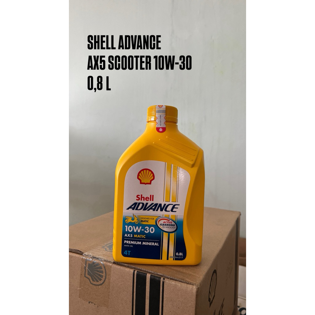 Oli motor matic Shell Advance AX5 10w-30