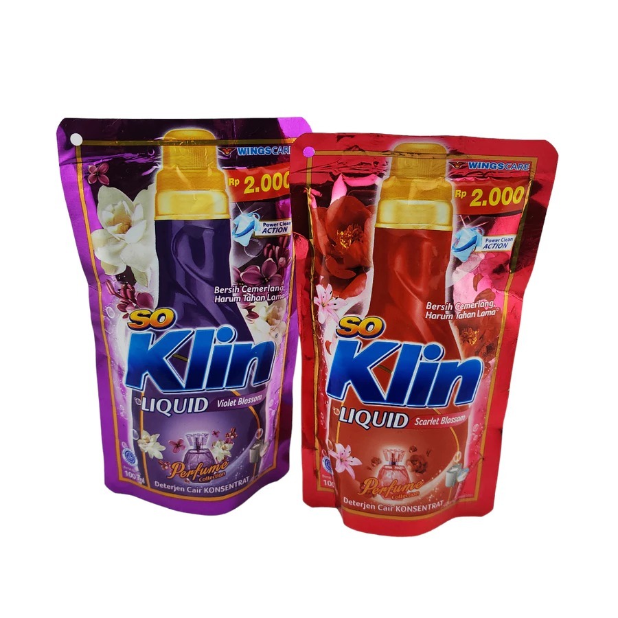So Klin Liquid Detergen - Netto 100ml / Soklin Liquid Detergen 100ml