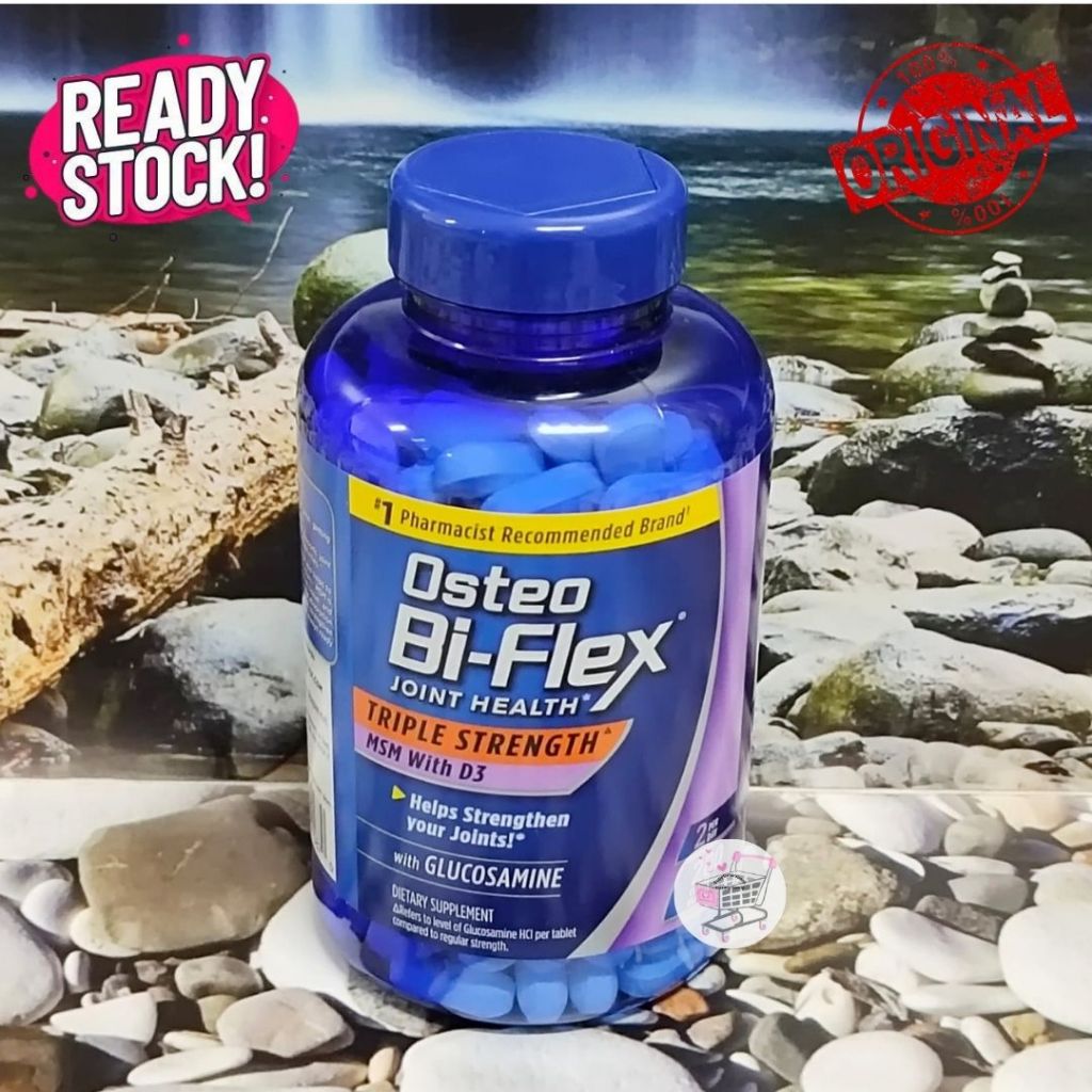 OSTEO BI-Flex Triple Strength MSM with D3 (200 tablets)