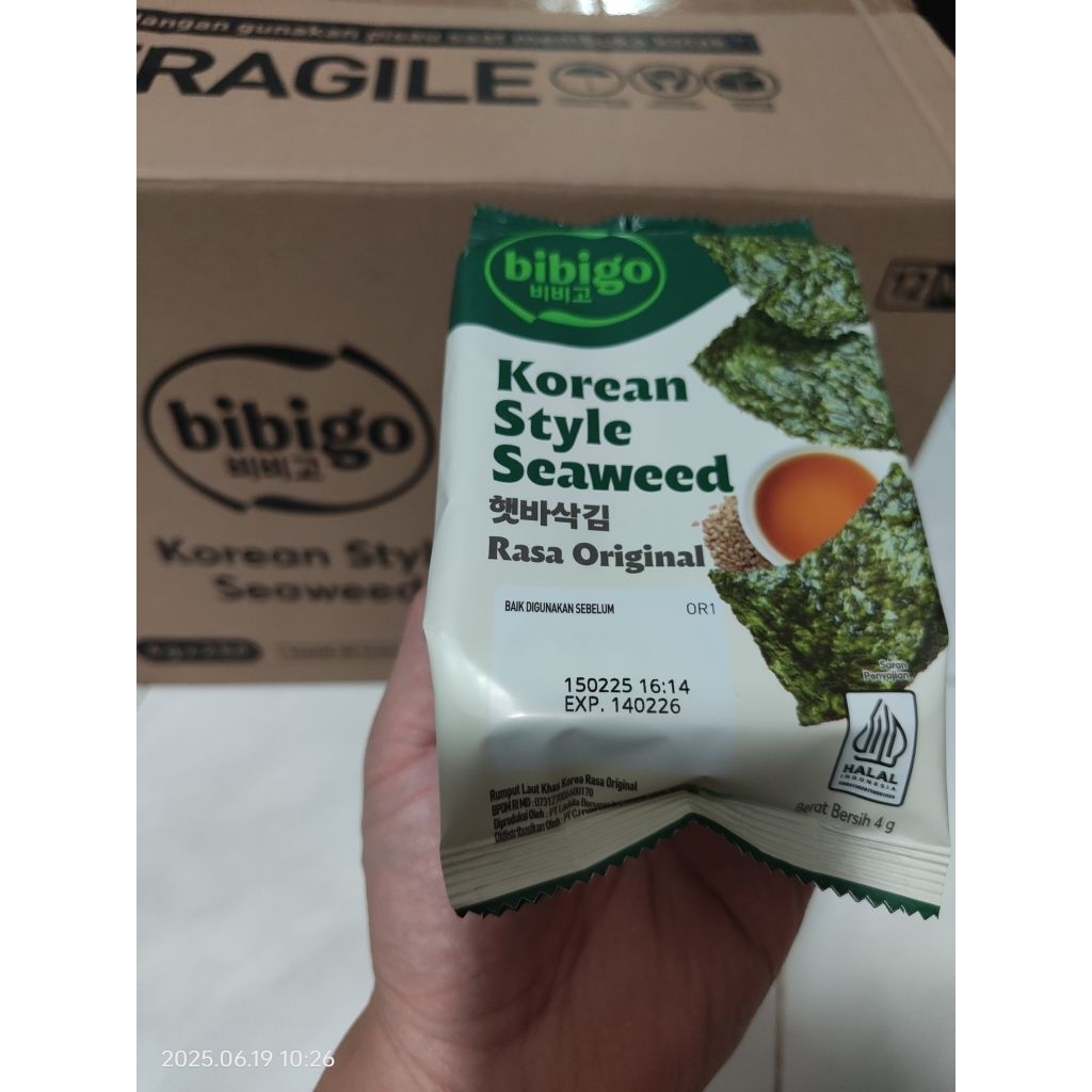 BIBIGO KOREAN SEAWEED HALAL