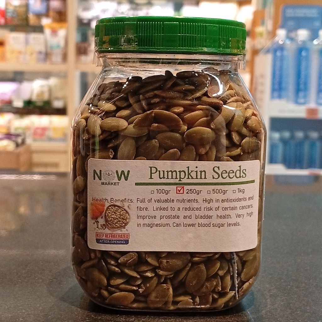 

Pumpkin Seeds by NOW 250gr