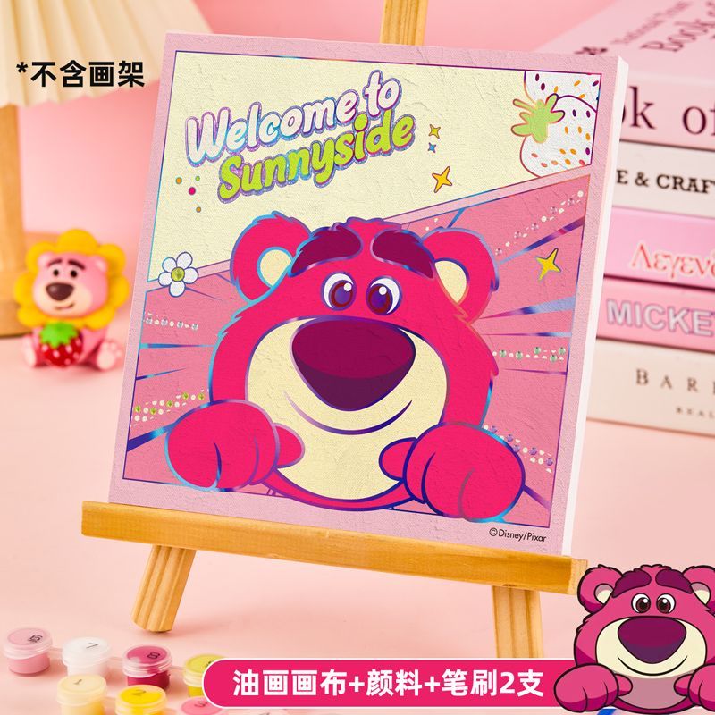 

Lotso Canvas Painting Melukis Mewarnai Nomor Painting kit Anak_A60127-T1