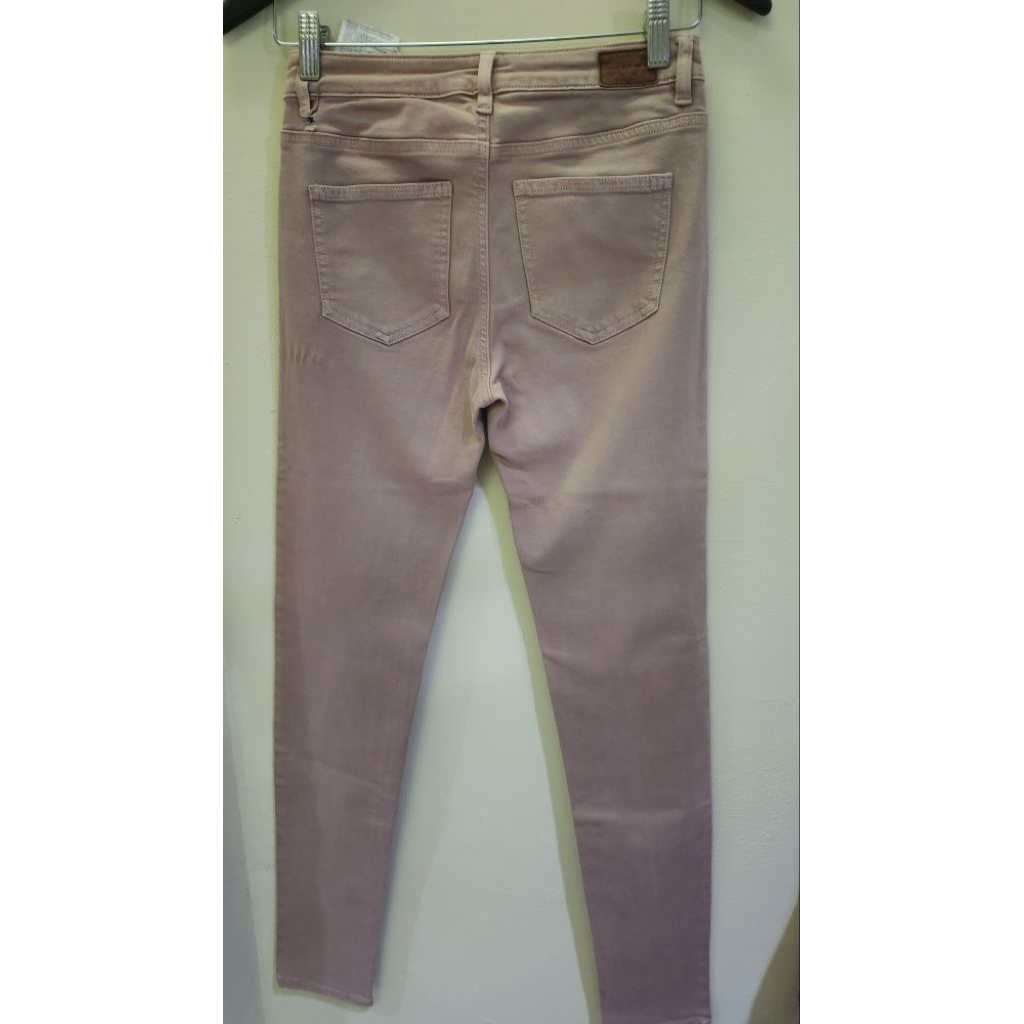 celana panjang jeans pink zara original