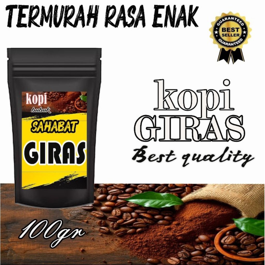 

kopi giras termurah dan enak kemasan 100gr