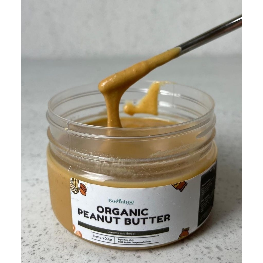 

Organic Peanut Butter Boemboe Mpasi