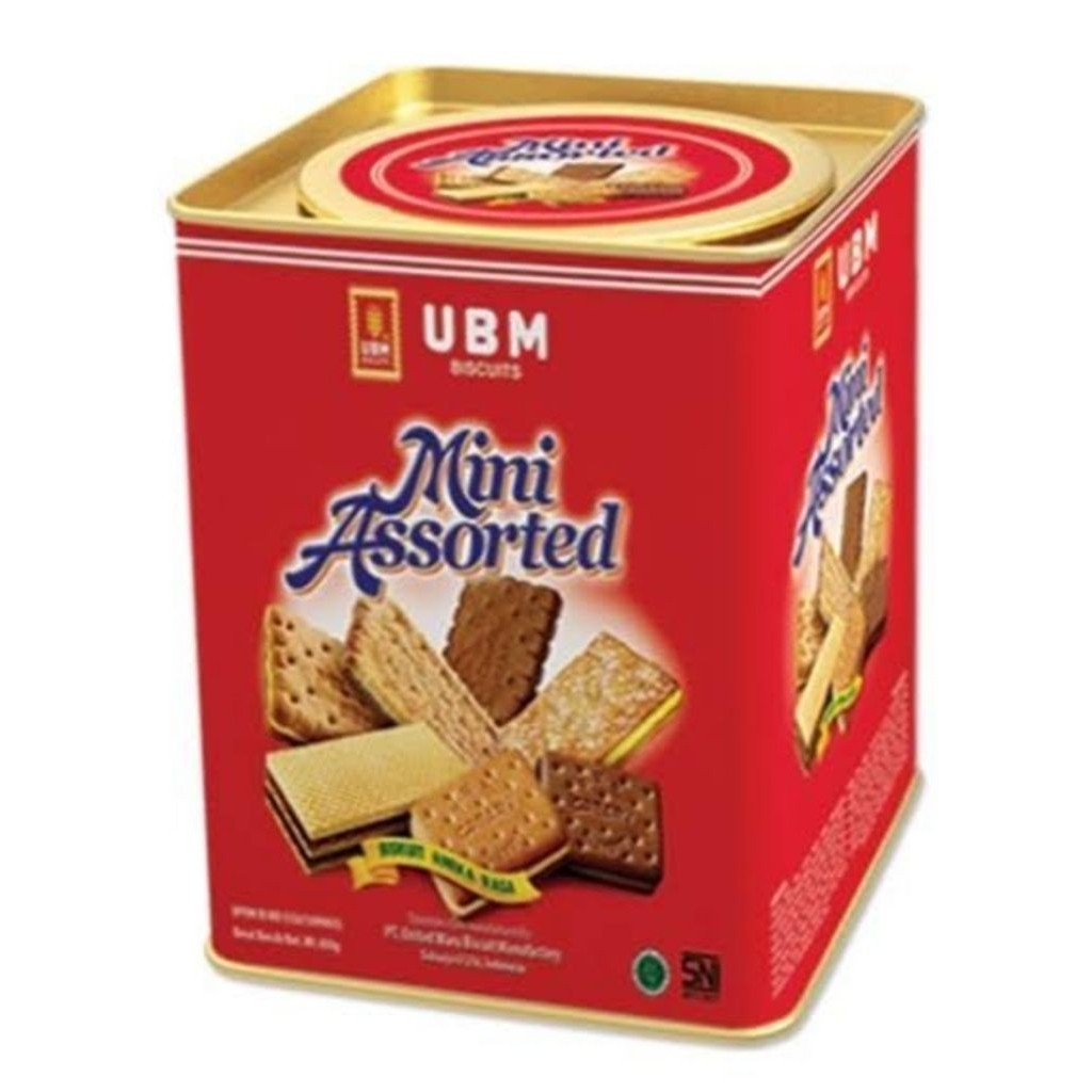 

UBM Mini Assorted Biskuit Aneka Rasa Kaleng 830 gram