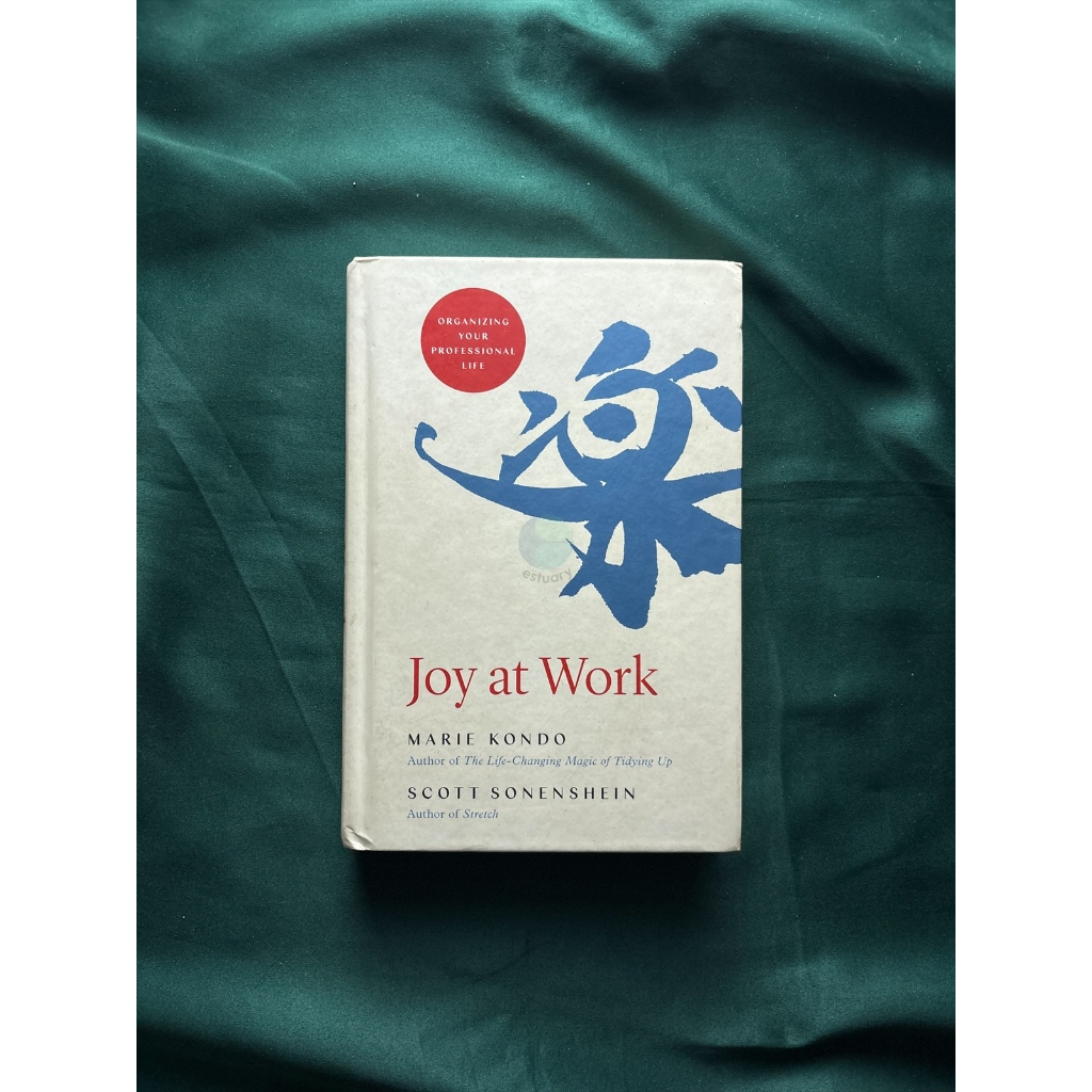 PRELOVED - Novel/Buku Joy at Work - Marie Kondo (HC)
