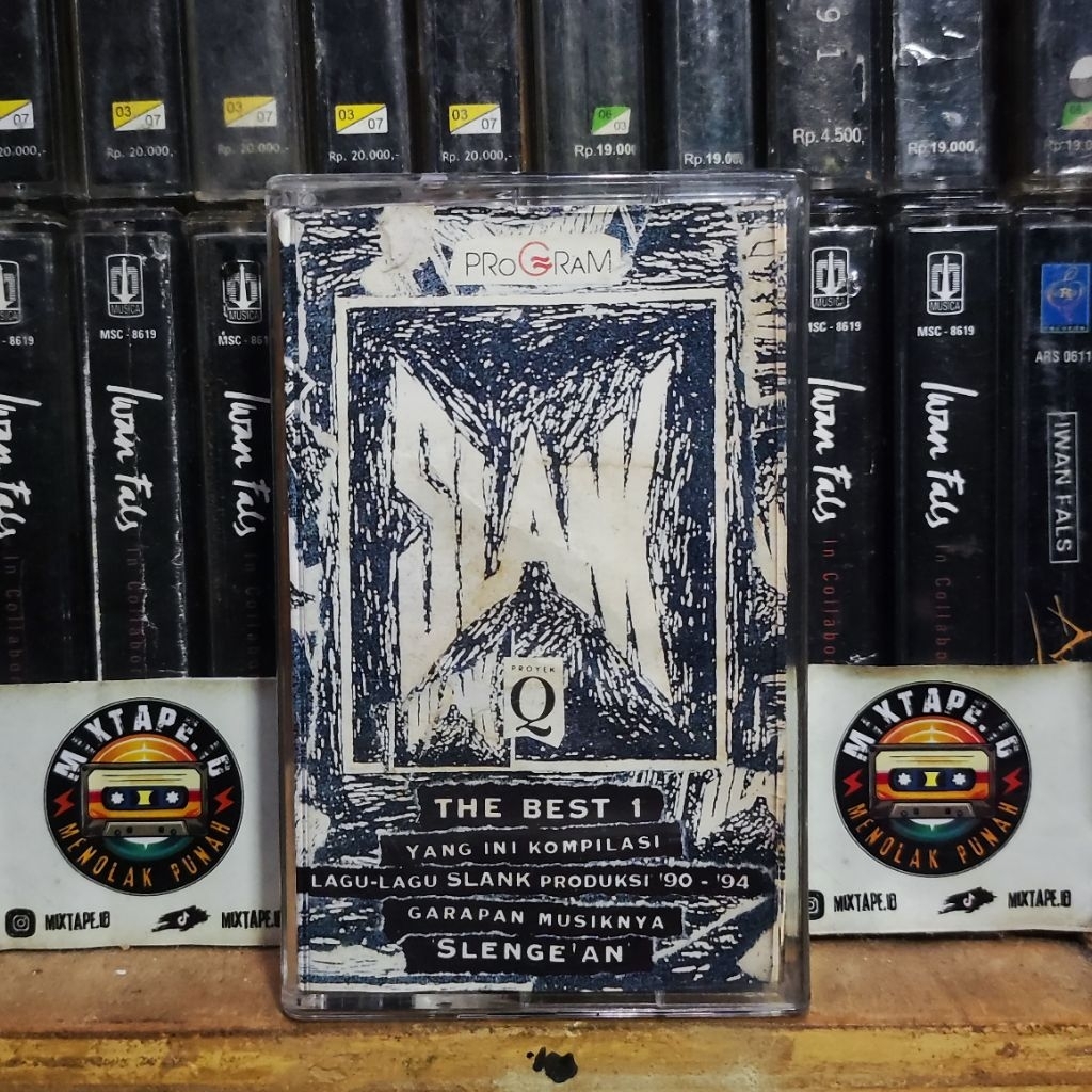 Kaset Pita - Slank - The Best 1 - Radio Tape - Kaset - Radio - Pemutar Kaset - Retro - Classic - Cas