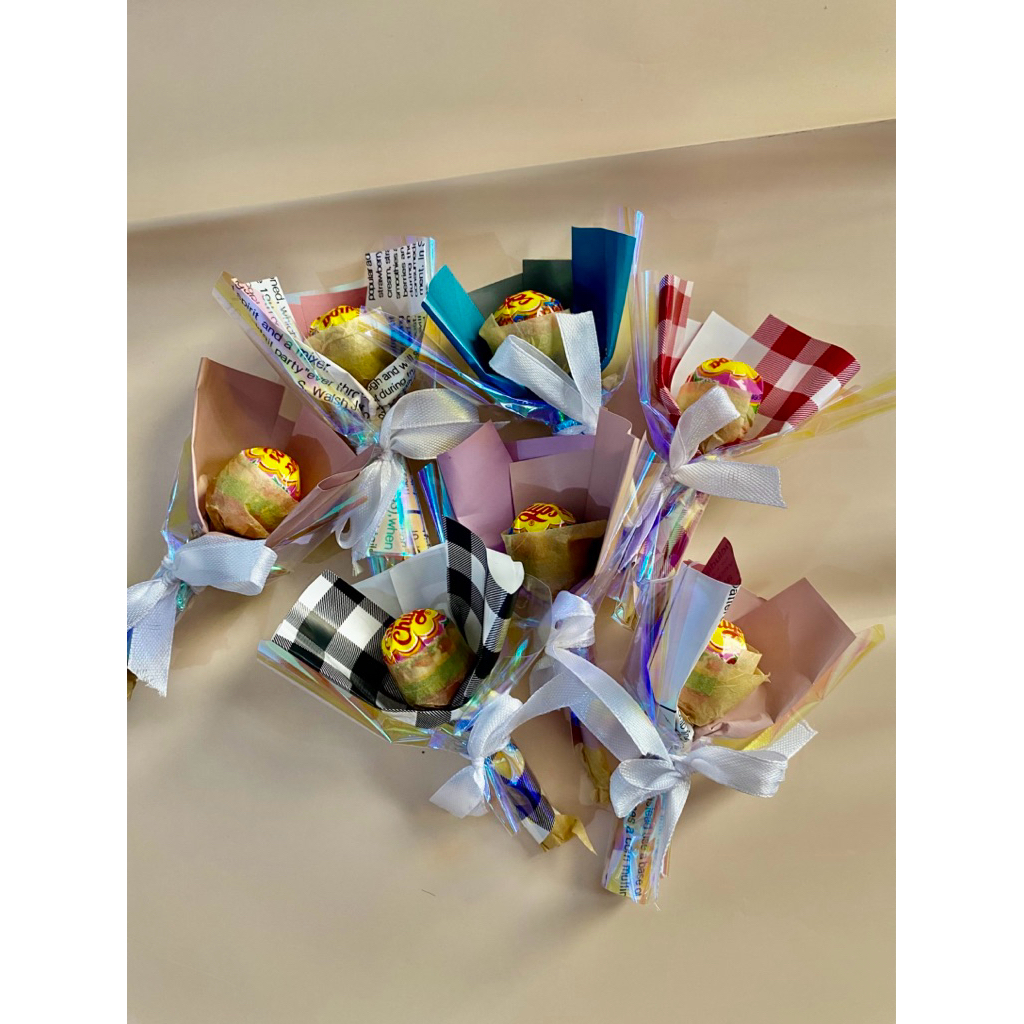 

mini gift buket lollipop gift UAS UTBK WISUDA