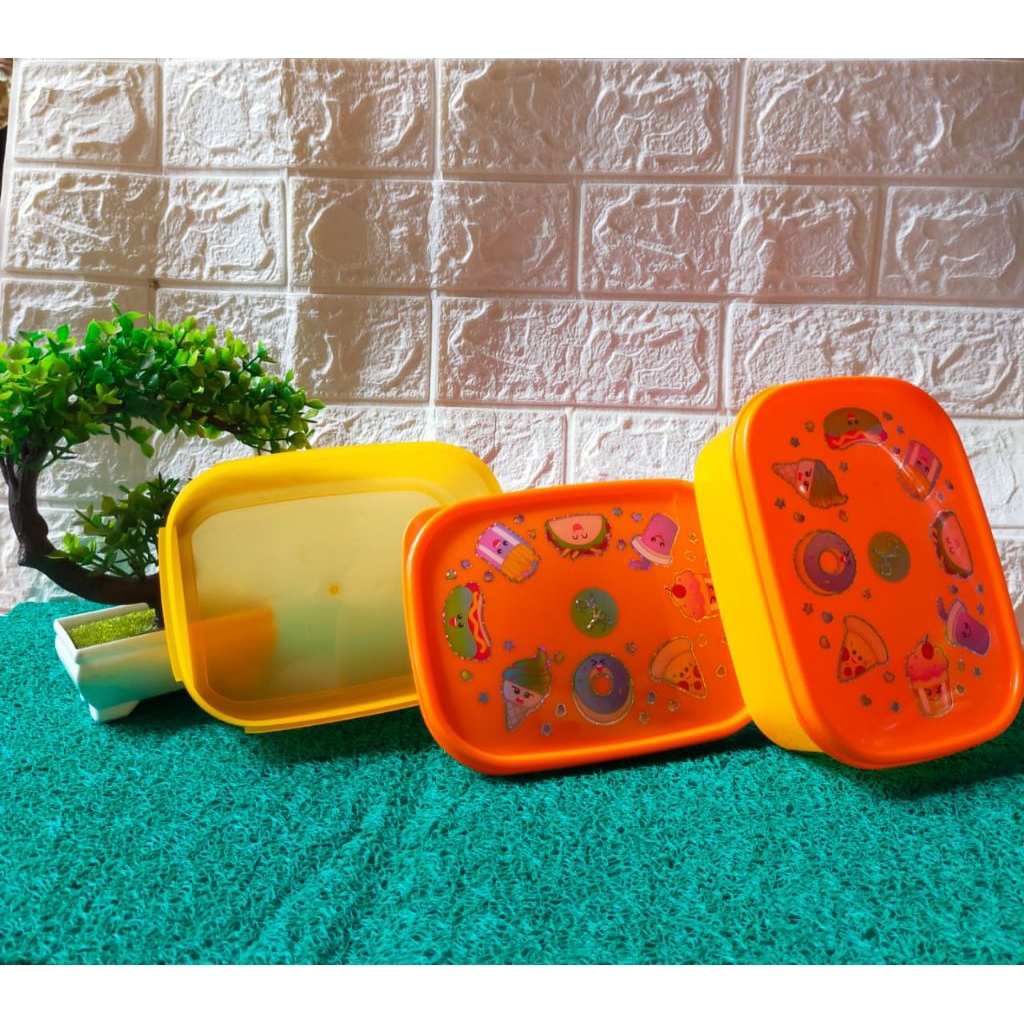 Toples Luna Warna 850ml/Toples Jajan/Toples Plastik