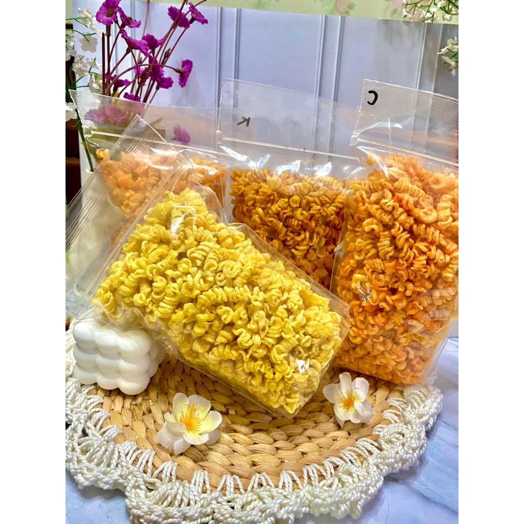 

KAYADE MAKARONI KRIUK I ANEKA MAKARONI KRIUK PEDAS JERUK, PEDAS, ORIGINAL, KEJU, BBQ