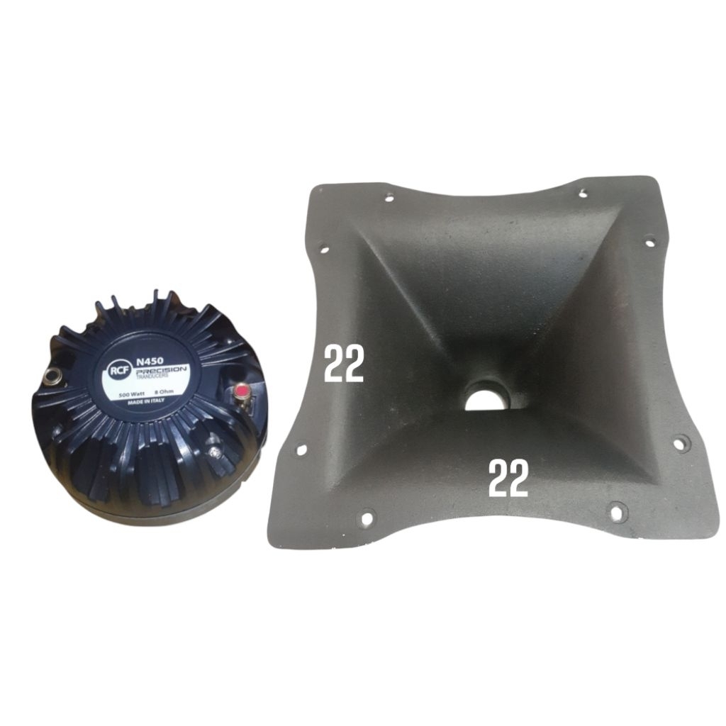 Tweeter RCF N450 Plus Corong Besi Ukuran 22x22