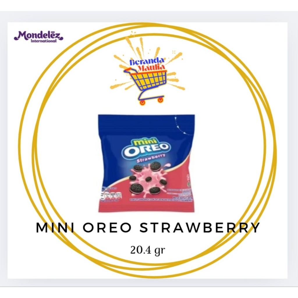 

Oreo Strawberry Mini Kemasan 20.4gr isi 6pc/pack