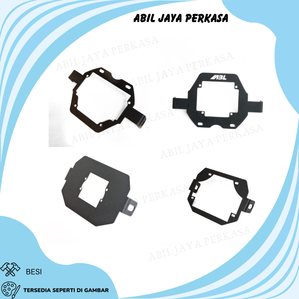 BRACKET BILED PROJIE TURBO AES KENZO VINYX CR7 3INCH BATOK CB 125 V2 SINGLE 1 NINJA SS V2 3INCH RX K