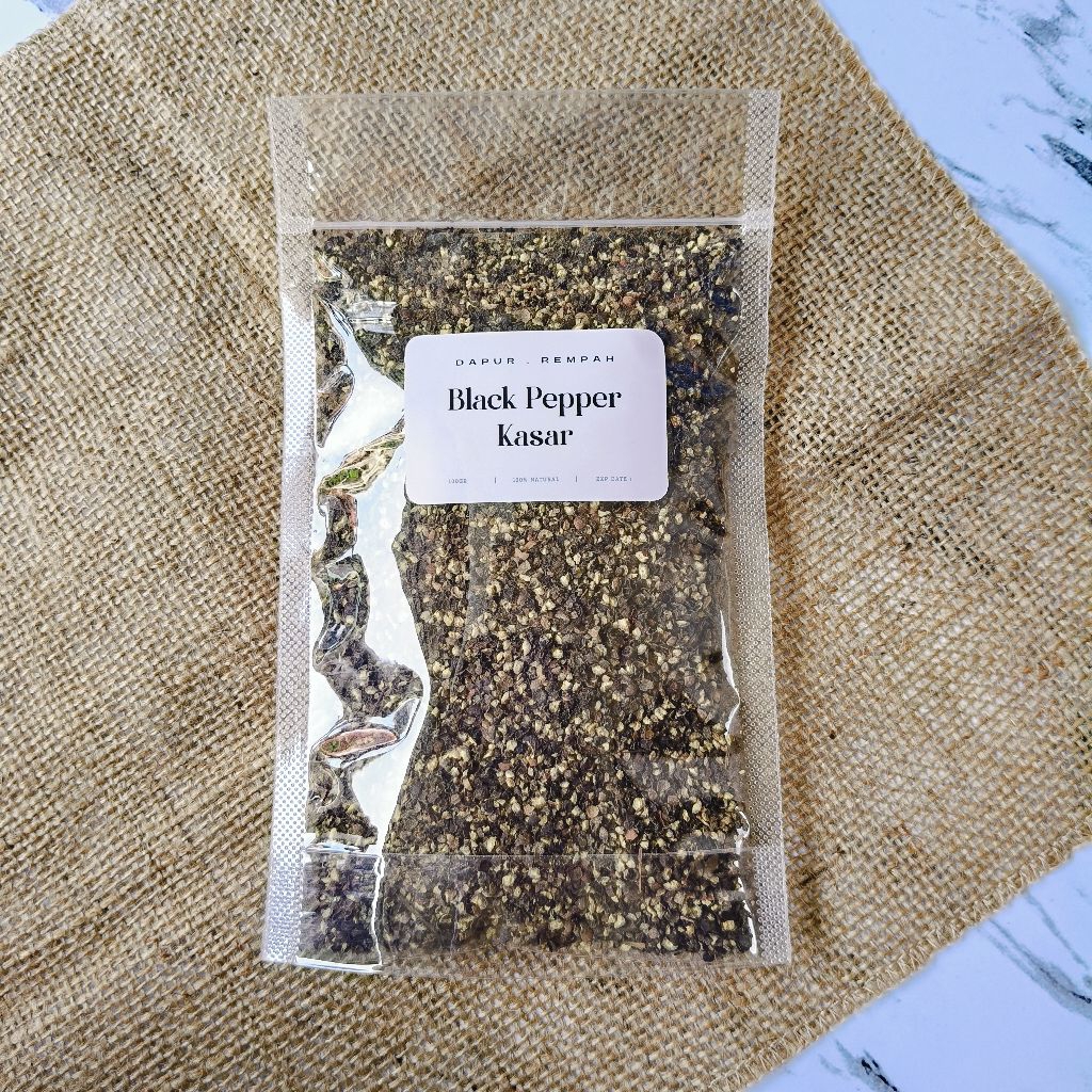 

Black Pepper Ground Merica Hitam Kasar Kualitas Bagus