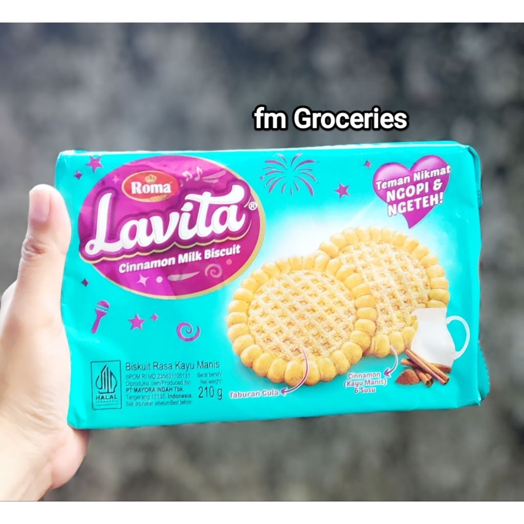 

Roma Lavita Cinnamon milk biskuit