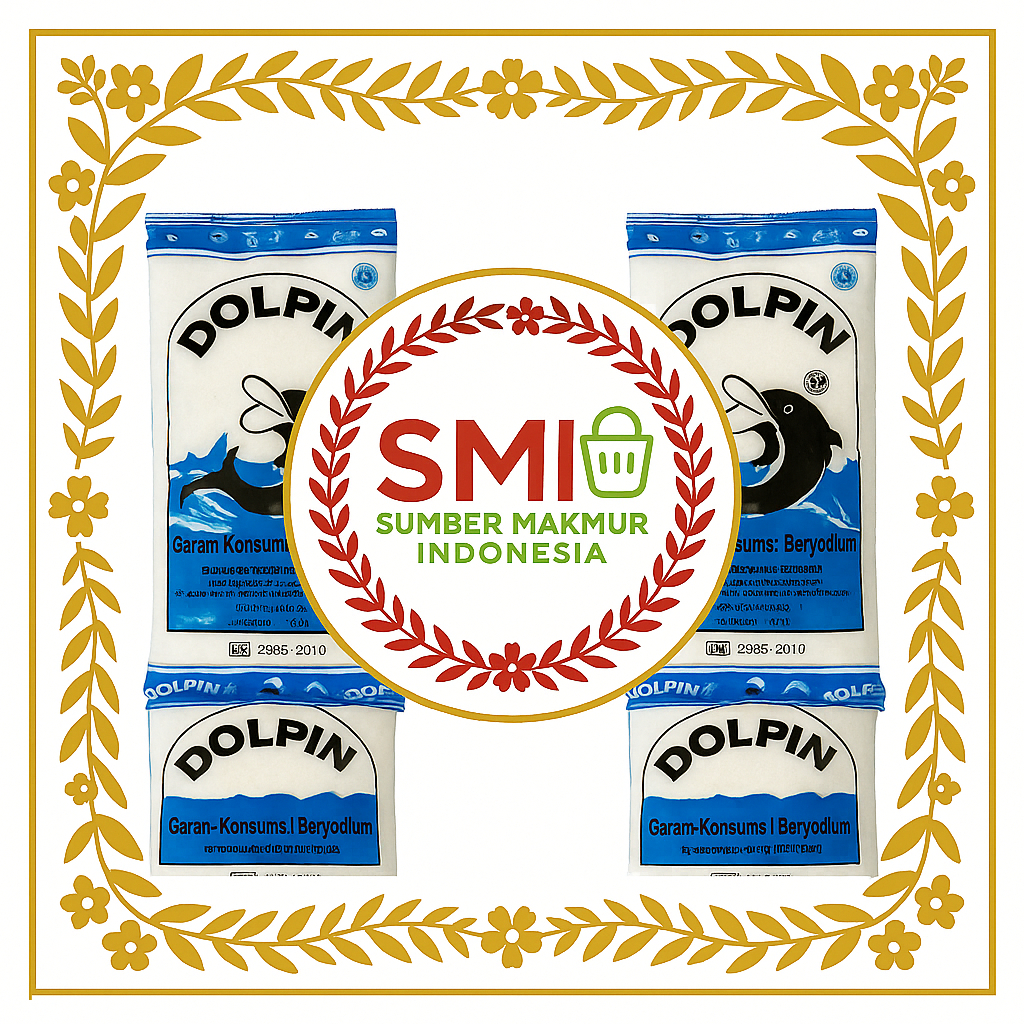 

Garam Dolpin 1 KG / 500 Gram / 250 Gram - Dus (Pengiriman Instant dan Sameday)