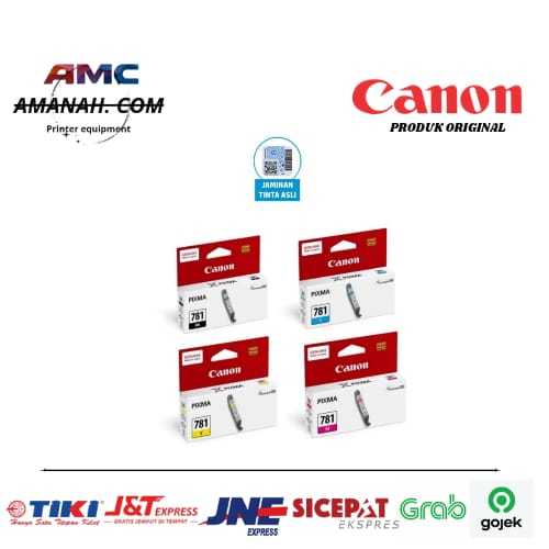Tinta CANON 781 BCMY ORIGINAL