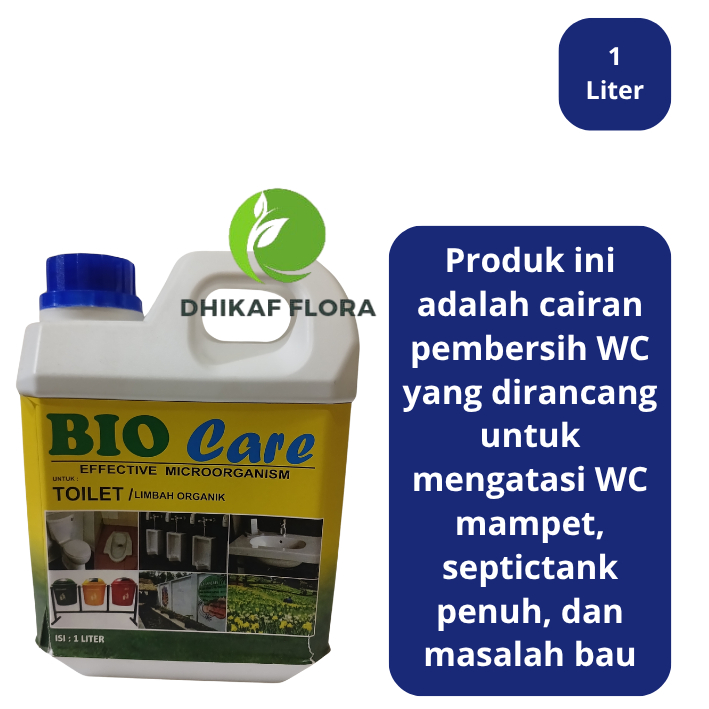 BIOCARE Cairan Pembersih WC 1Liter Organik Anti Mampet Dan Bau