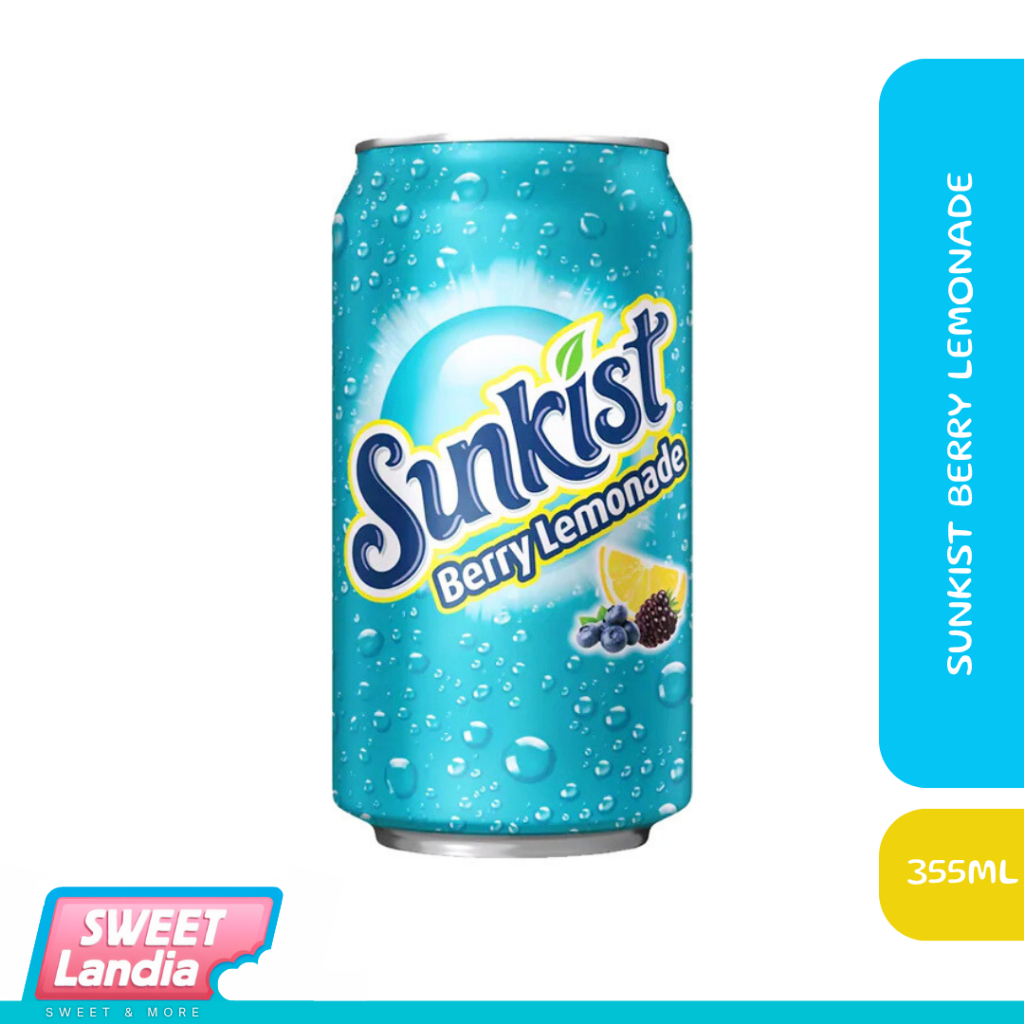 

Sunkist Berry Lemonade Soda 355ml