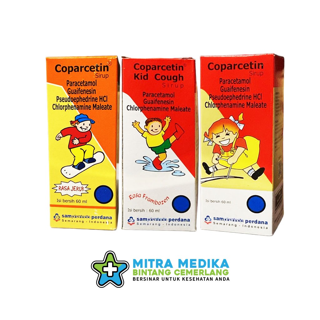 COPARCETIN/COPARCETIN KID COUGH SYRUP 60ML (1 PACK@2 BOTOL)