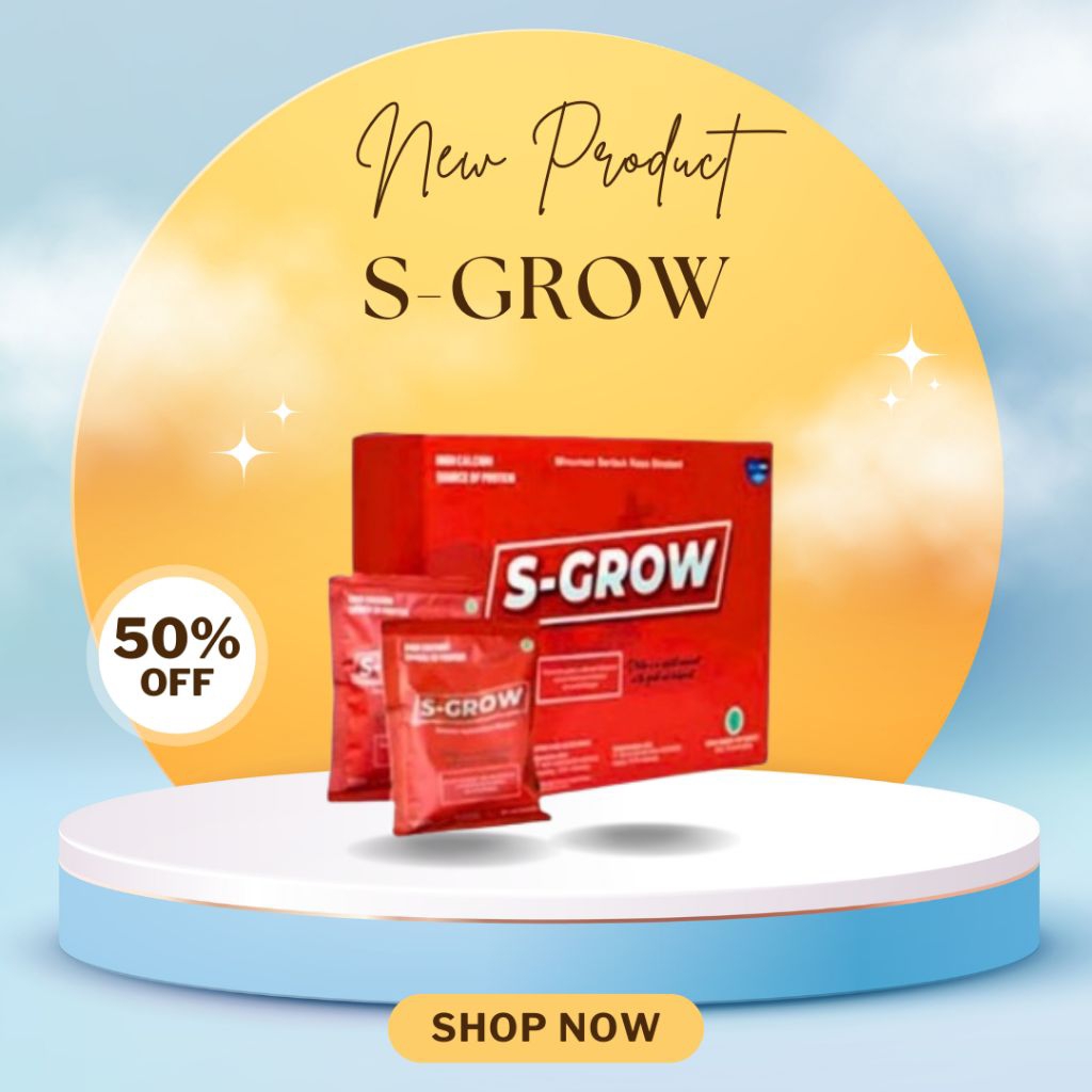 

S-Grow Susu Peninggi Badan Untuk Dewasa Dan Remaja Bubuk
