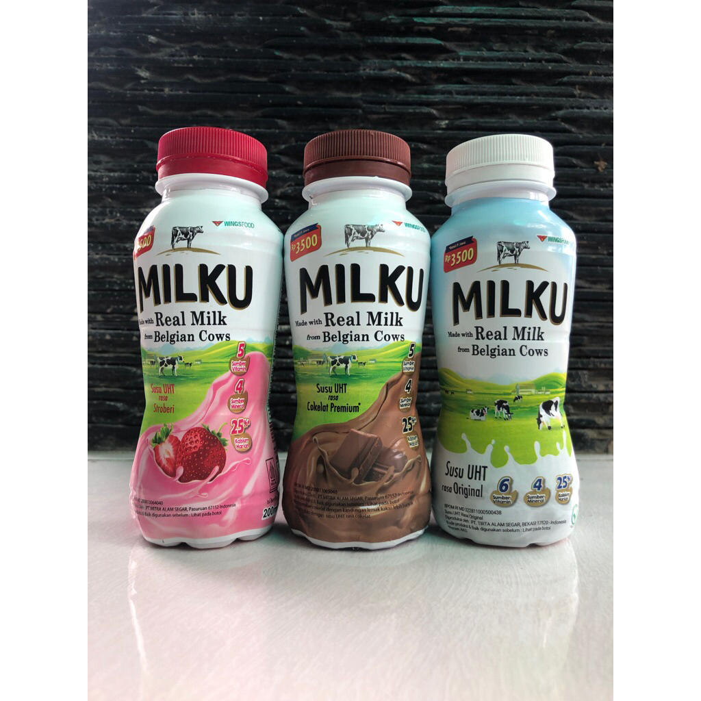 

Milku Real Milk Belgian Cow 200ml