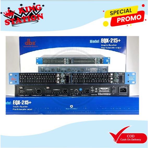 EQUALIZER DBX EQX215 + SUBWOOFER / EQX 215 + SUB NEW GRADE A++