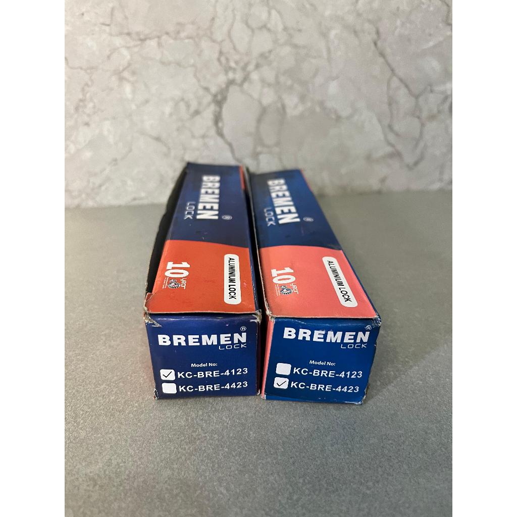 KUNCI PINTU SLEDING BREMAN LOCK KC-BRE-4123 DAN KC-BRE-4423 / Kunci Pintu Aluminium BREMEN LOCK - Ku